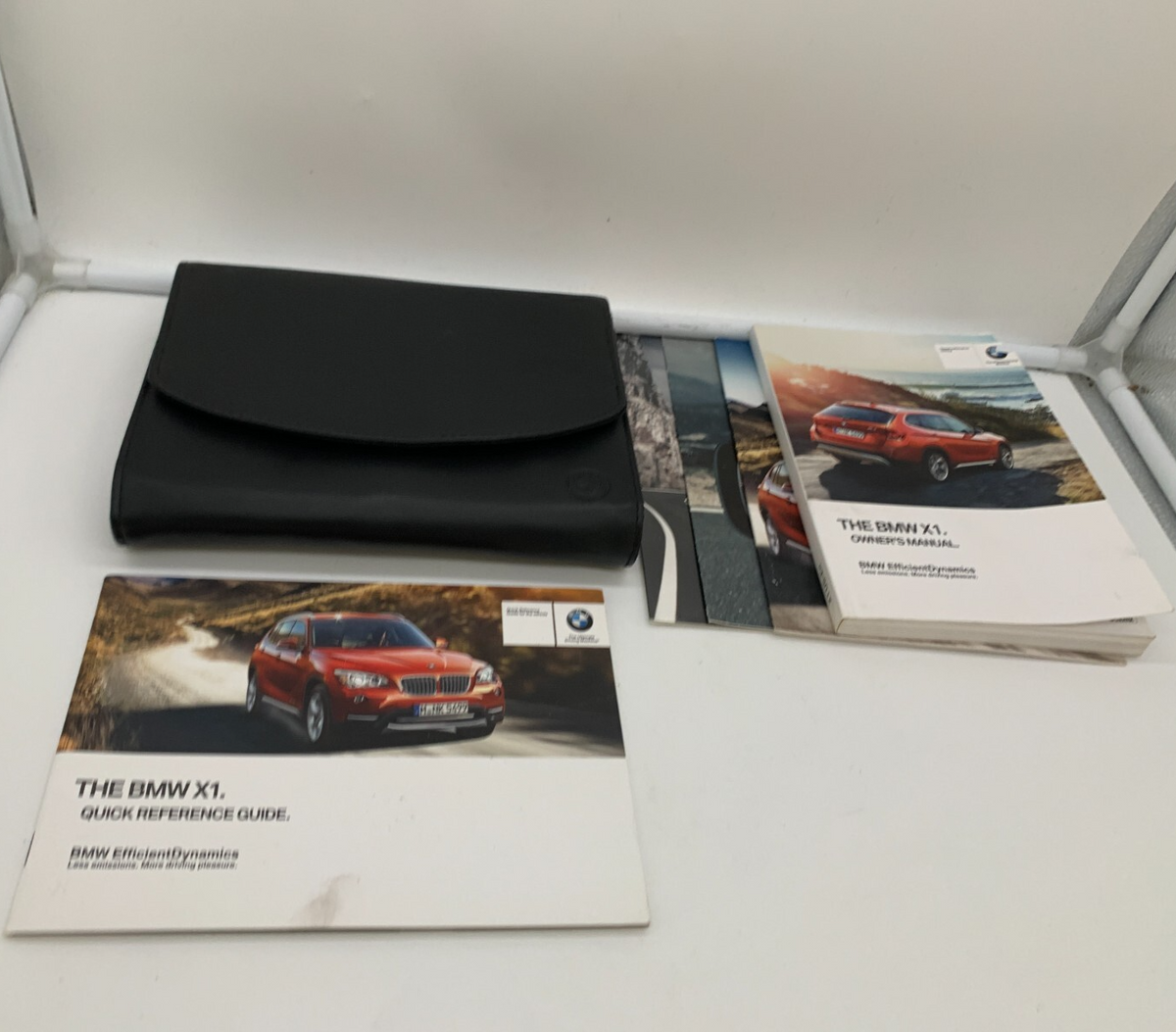 2013 BMW X1 Owners Manual Set with Case OEM R01B29021