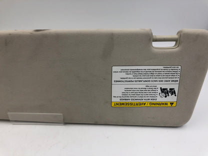 2010-2011 Range Rover Sport Passenger Sun Visor Gray Illuminated OEM C01B28021