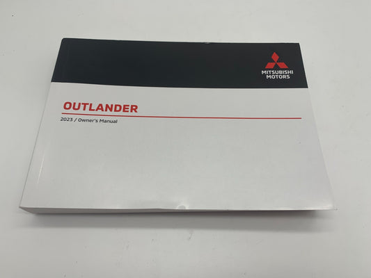 2023 Mitsubishi Outlander Owners Manual Set OEM
