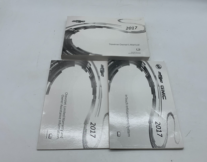 2017 Chevy Traverse Owners Manual Set OEM D03B70008