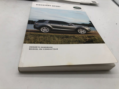 2017 Land Rover Discovery Sport Owners Manual Set with Case OEM A02B21003