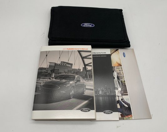 2017 Ford Fusion Owners Manual Set with Case OEM C02B21029