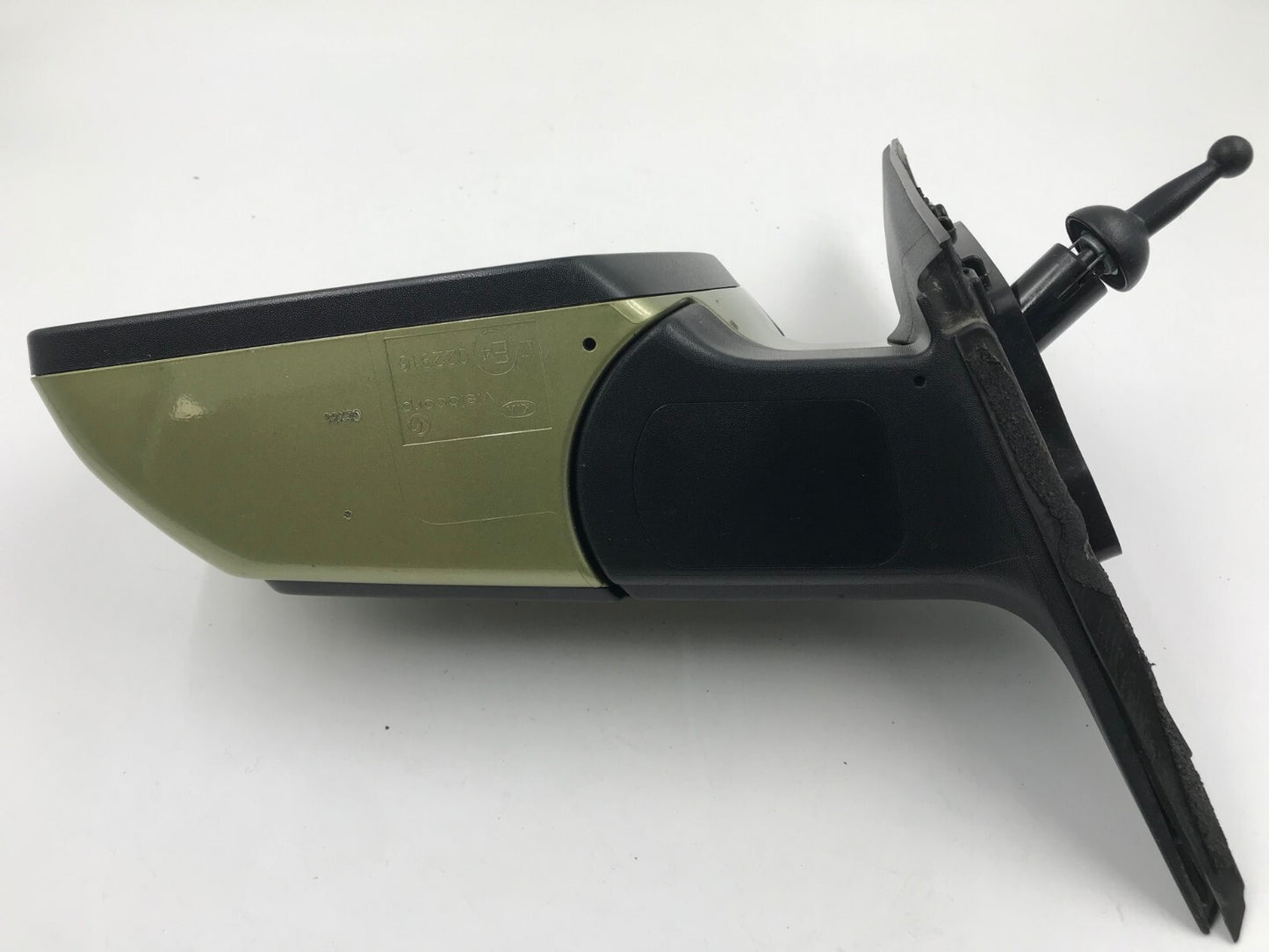 2010-2012 Kia Soul Driver Side View Manual Door Mirror Green OEM A03B52041