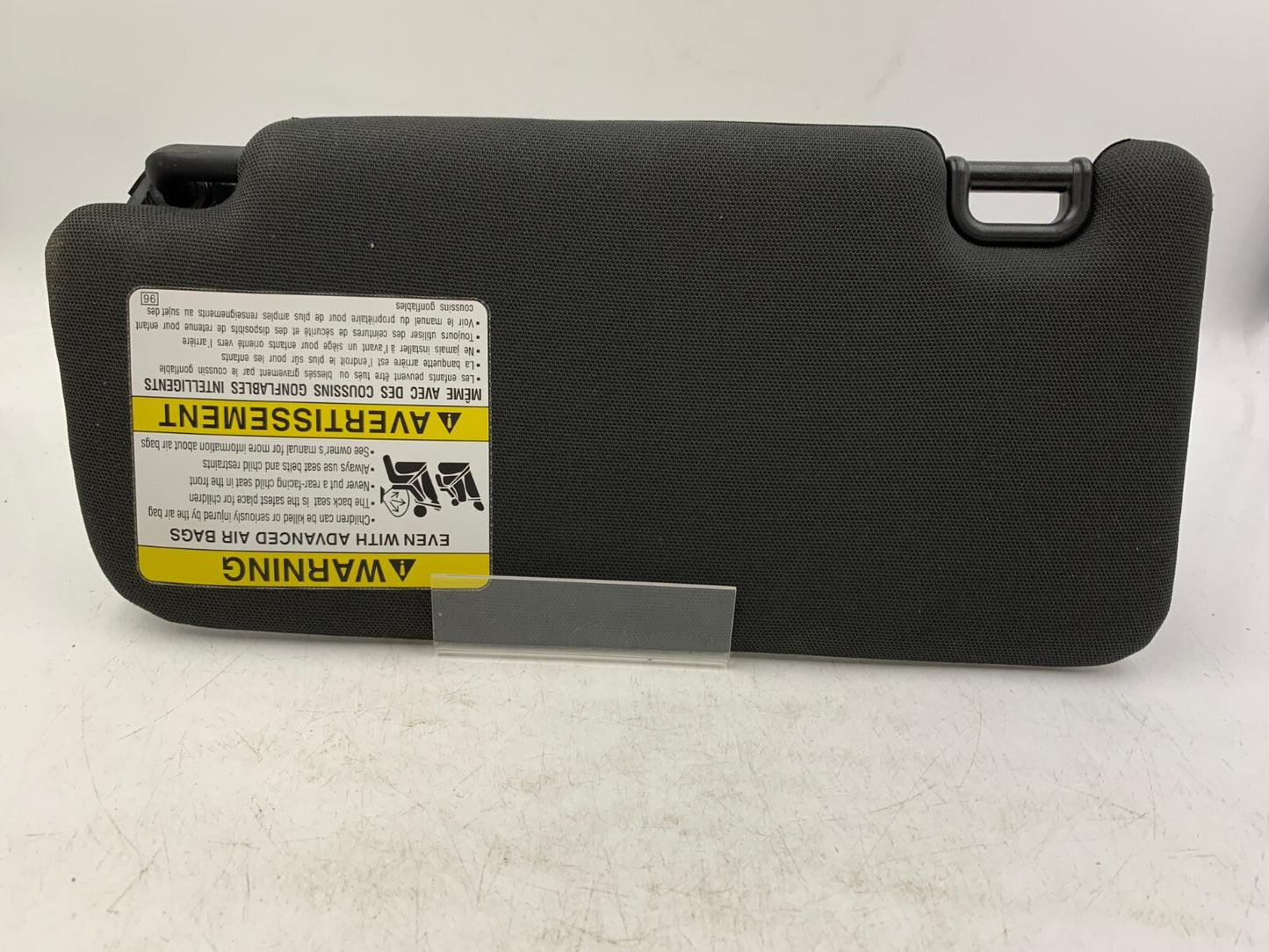 2015-2021 Subaru WRX Passenger Sun Visor Black Illuminated OEM B03B04006