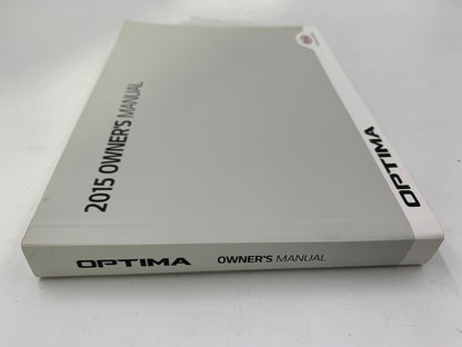 2015 Kia Optima Sedan Owners Manual OEM B03B47061