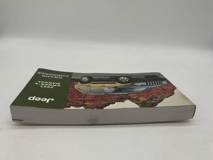 2007 Jeep Grand Cherokee Owners Manual Set OEM R01B12040