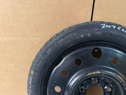 2003-2007 Cadillac CTS Spare Tire 16" Compact Donut with Jack Kit T125/70R16 OEM