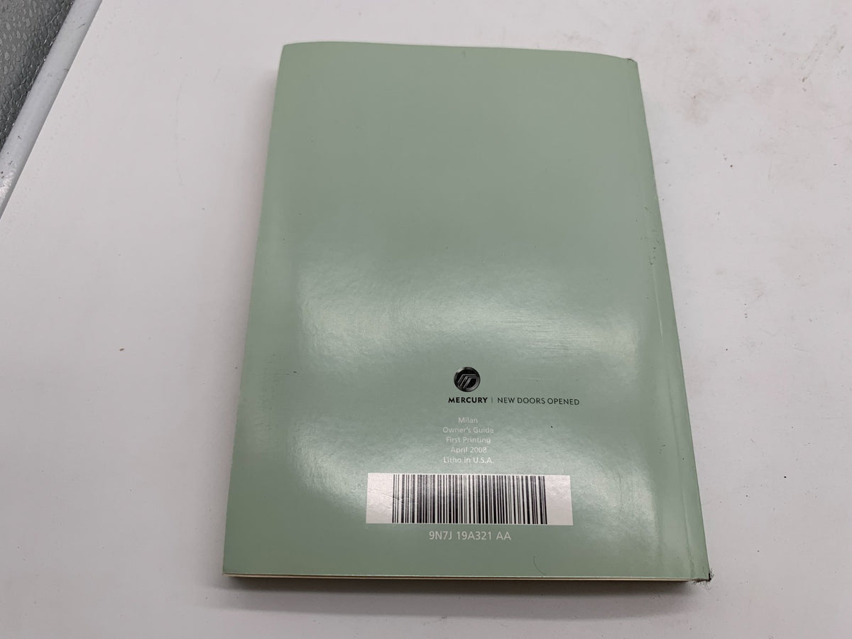 2009 Mercury Milan Owners Manual Set with Case OEM