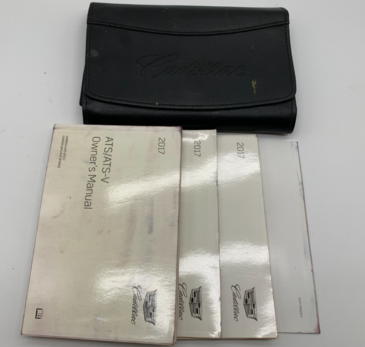 2017 Cadillac ATS Owners Manual Set with Case OEM C03B44004