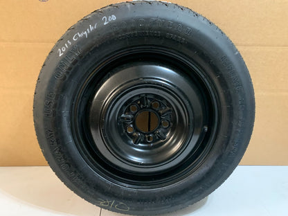 2011-2014 Chrysler 200 17" Spare Tire with Jack Kit Compact Donut T155/90D16