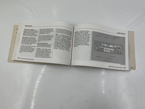1999 Honda Odyssey Owners Manual Handbook Set with Case OEM G03B06057
