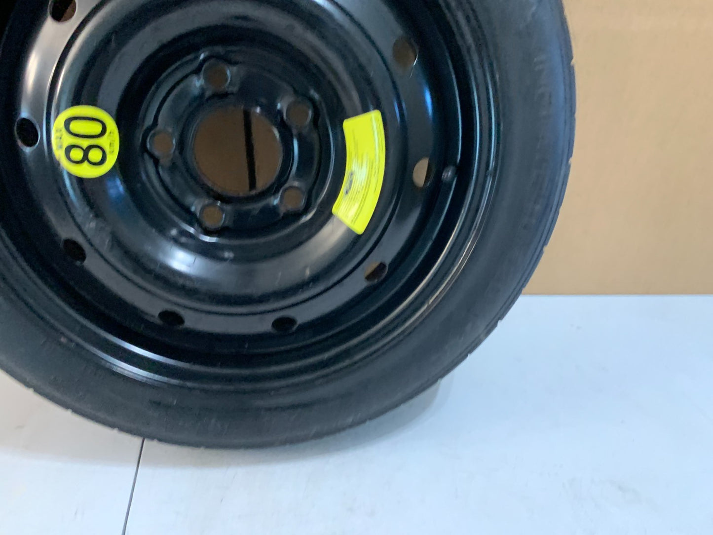 2010-2014 Kia Forte Soul 15" Spare Tire Compact Donut Wheel T125/80D15