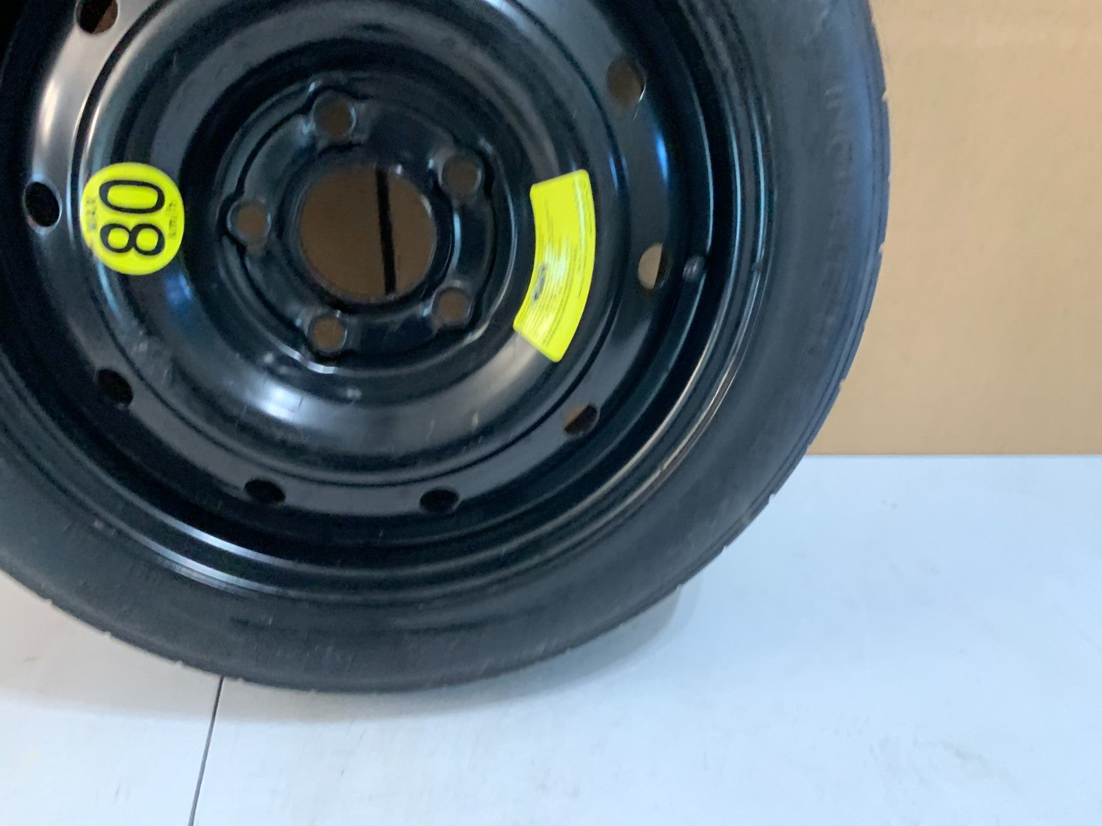 2010-2014 Kia Forte Soul 15" Spare Tire Compact Donut Wheel T125/80D15