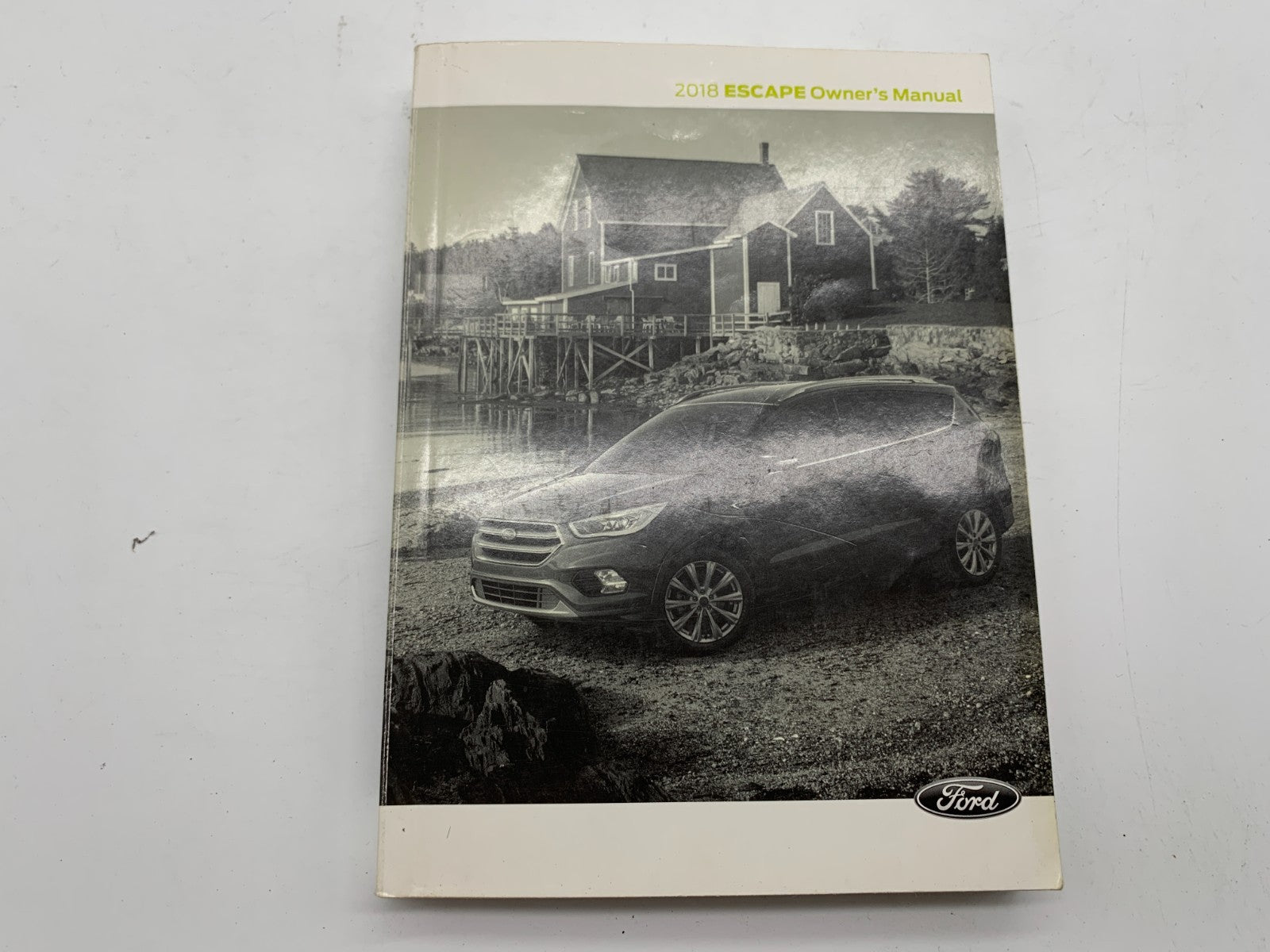 2018 Ford Escape Owners Manual Set with Case OEM C03B62014