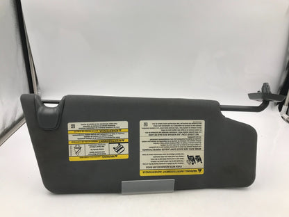 2011-2014 Ford F-150 Driver Sun Visor Sunvisor Gray OEM D04B31081
