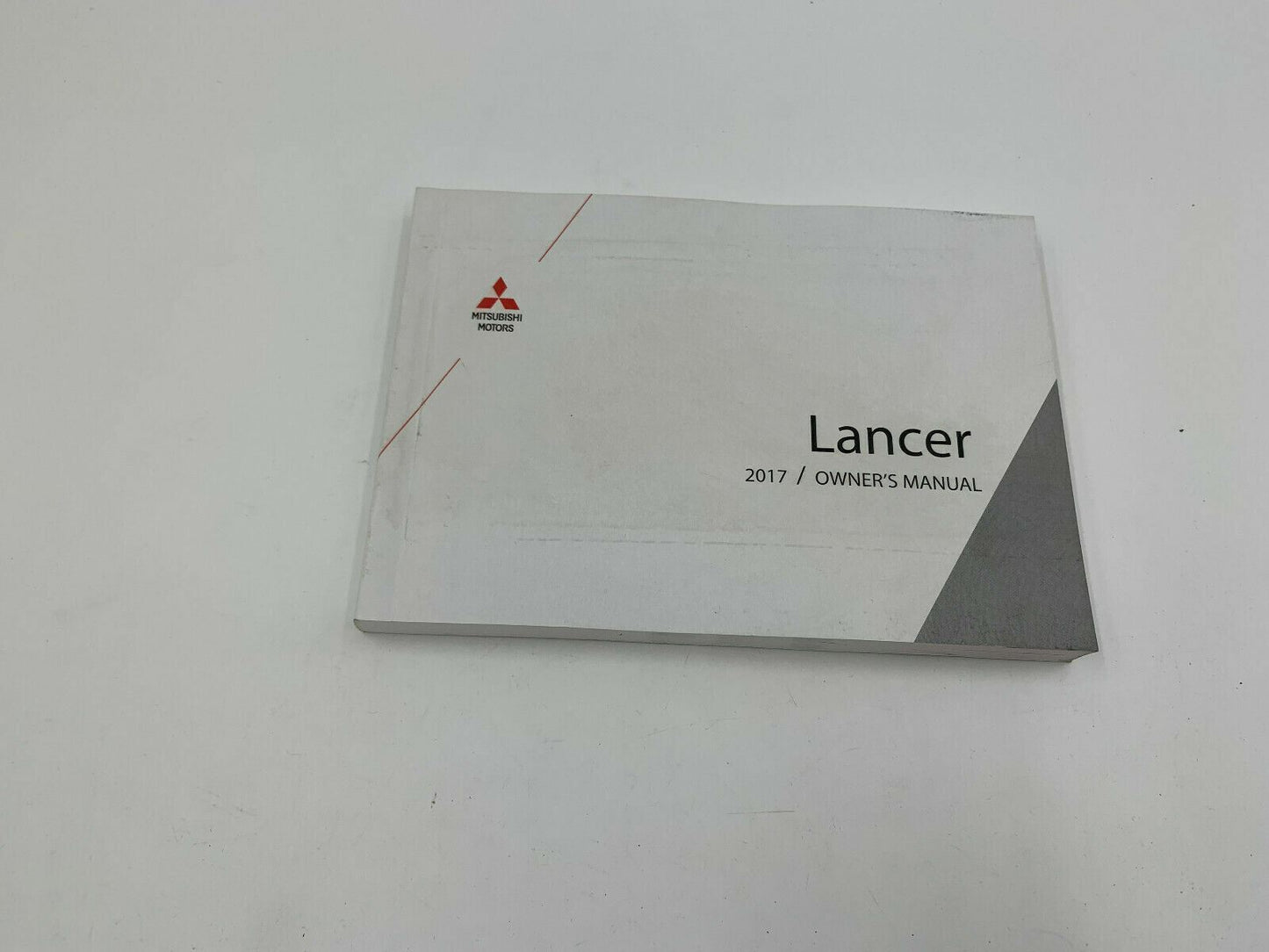 2017 Mitsubishi Lancer Owners Manual Set OEM A01B29067