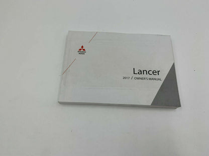 2017 Mitsubishi Lancer Owners Manual Set OEM A01B29067