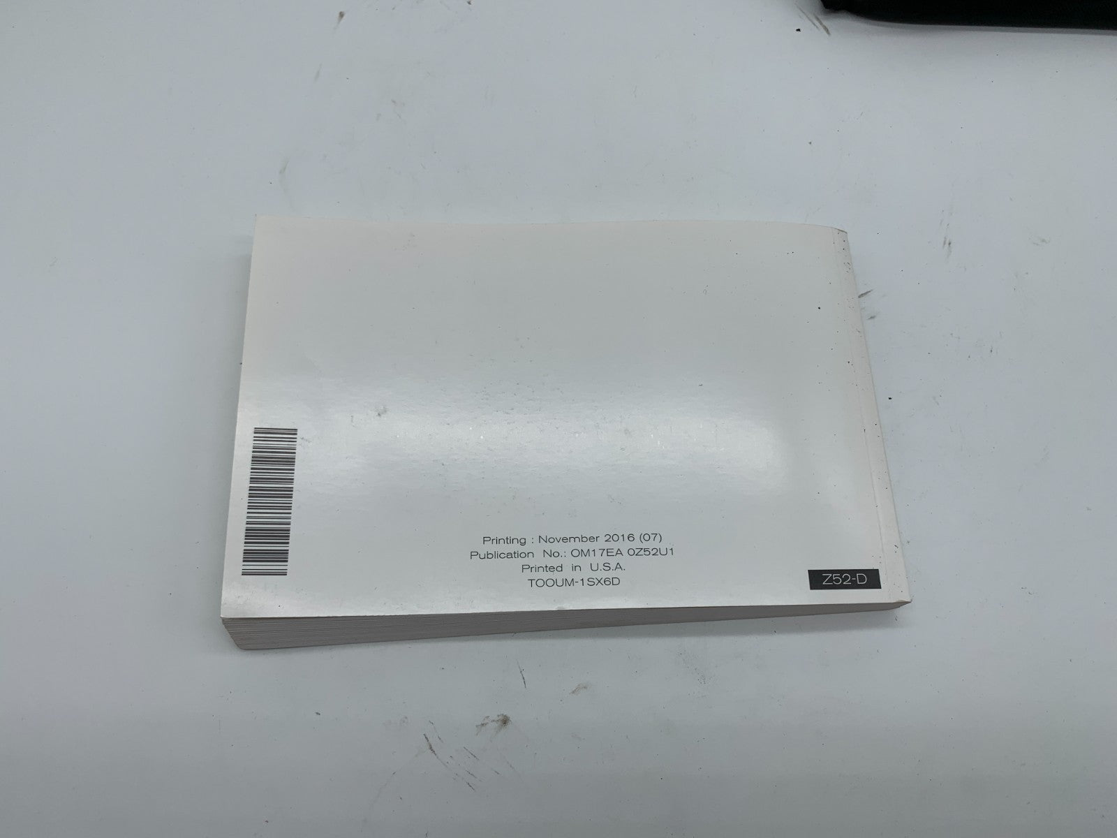 2017 Nissan Murano Owners Manual Set with Case OEM D02B70015