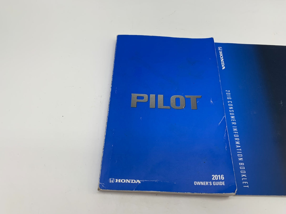 2016 Honda Pilot Owners Manual Set OEM D01B41077