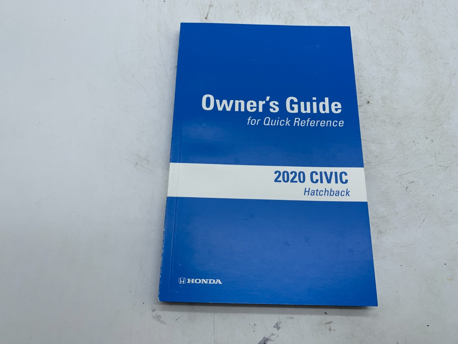 2020 Honda Civic Hatchback Owners Manual Set with Case OEM A03B39077
