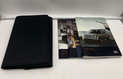 2013 Land Rover LR4 Owners Manual Set with Case OEM R01B20016