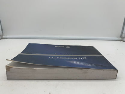 2013 Kia Sorento Owners Manual OEM