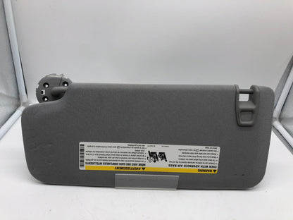 2017-2022 Chevrolet Trax Passenger Sun Visor Gray Illuminated OEM C02B54004