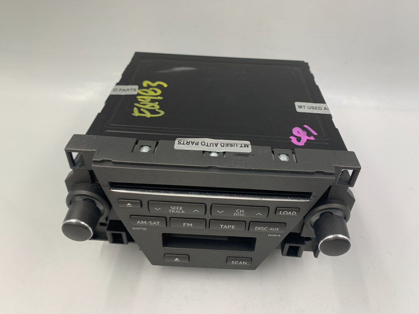 2007-2009 Leuxs ES350 AM FM CD Player Radio Receiver Cassette OEM 8612033720
