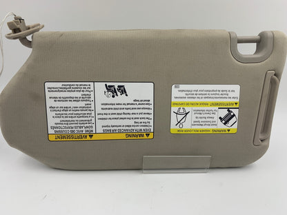 2013-2018 Nissan Pathfinder Passenger Sun Visor Illumination Gray OEM A04B18052