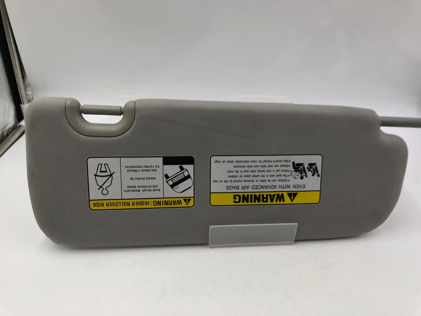 2013-2018 Hyundai Santa Fe Driver Sun Visor Beige Illuminated OEM A03B02025