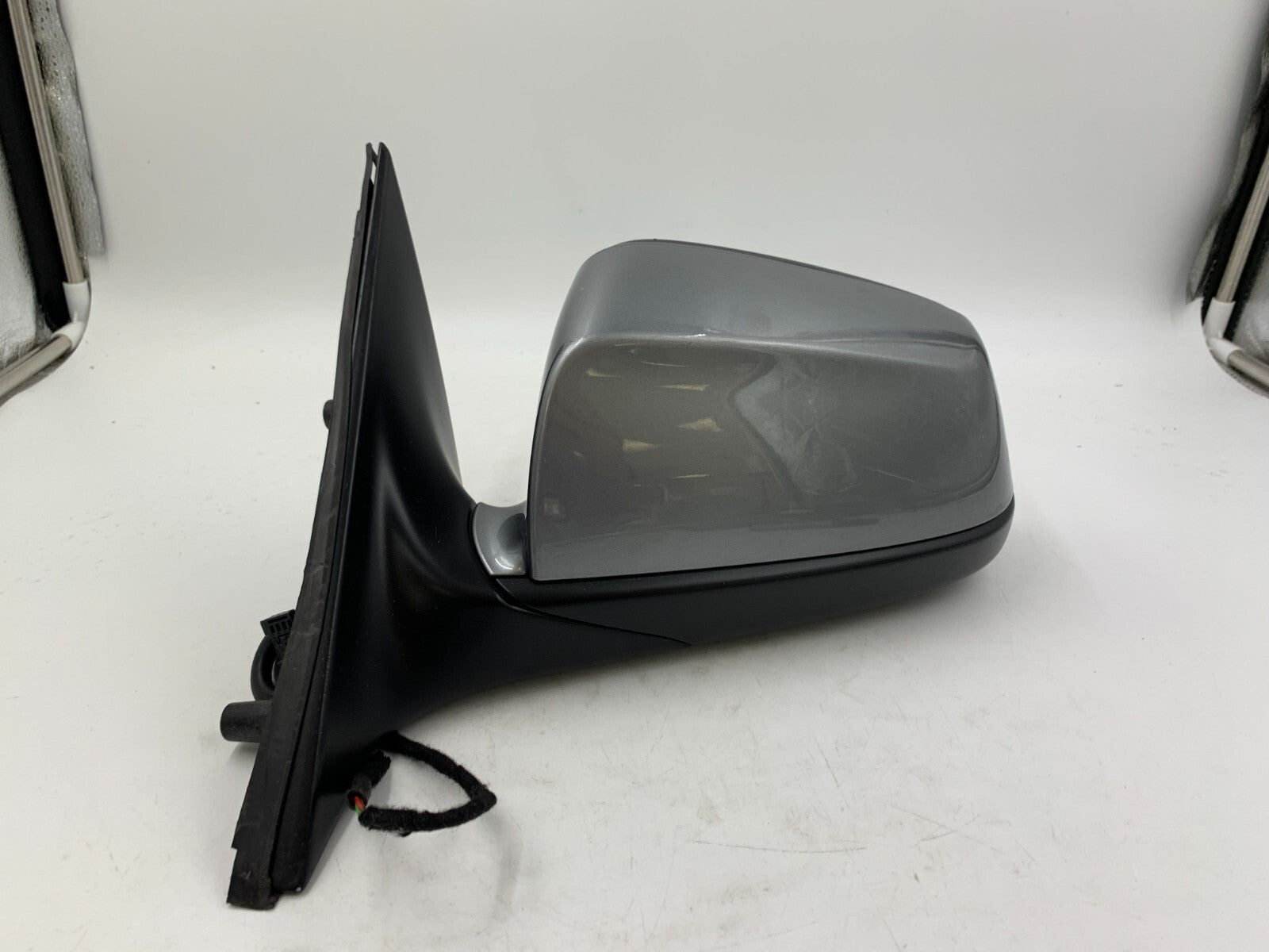 2012-2013 BMW 525i Driver Side View Power Door Mirror Gray OEM A01B35039