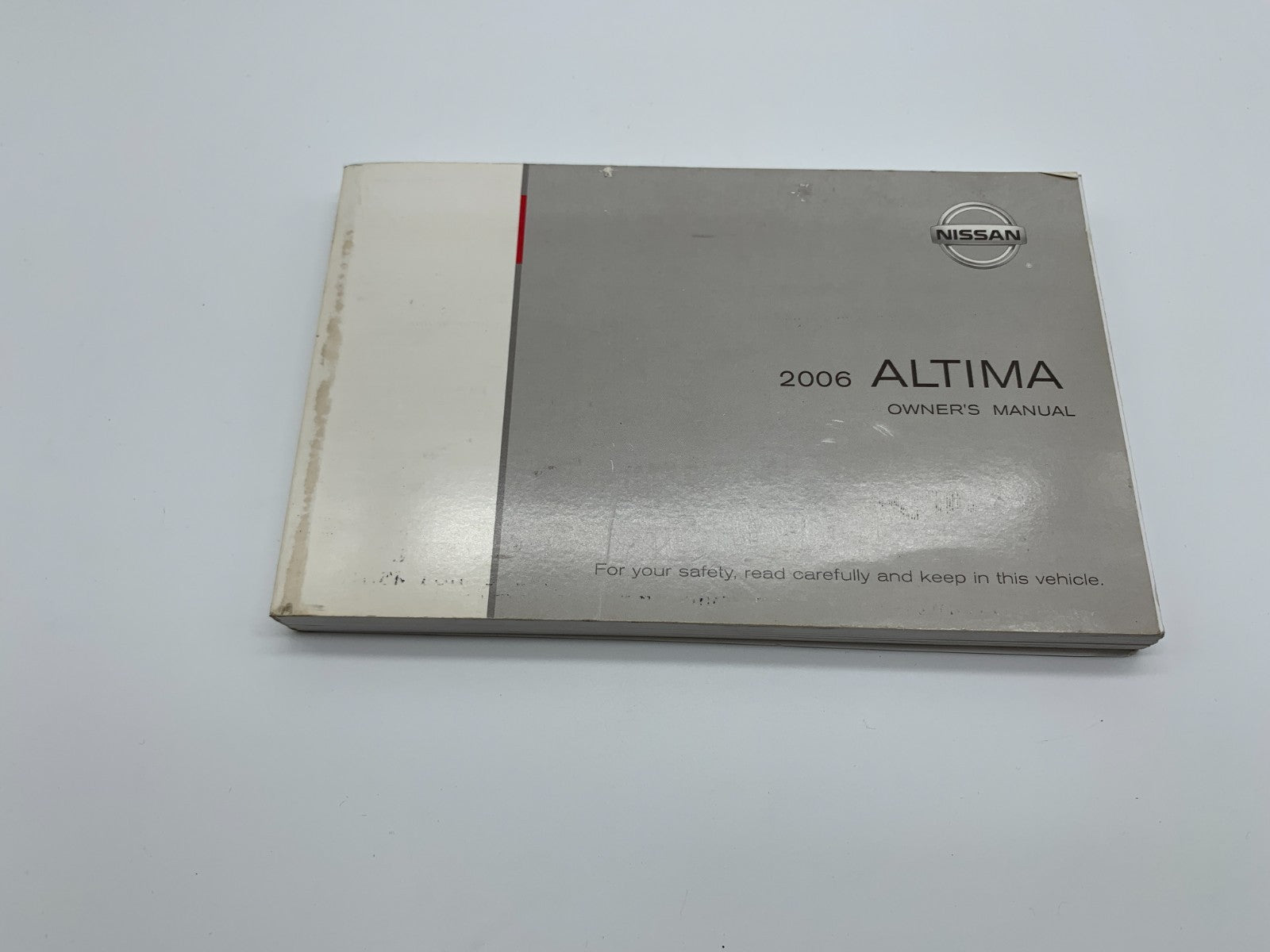 2006 Nissan Altima Owners Manual Set OEM A04B31007