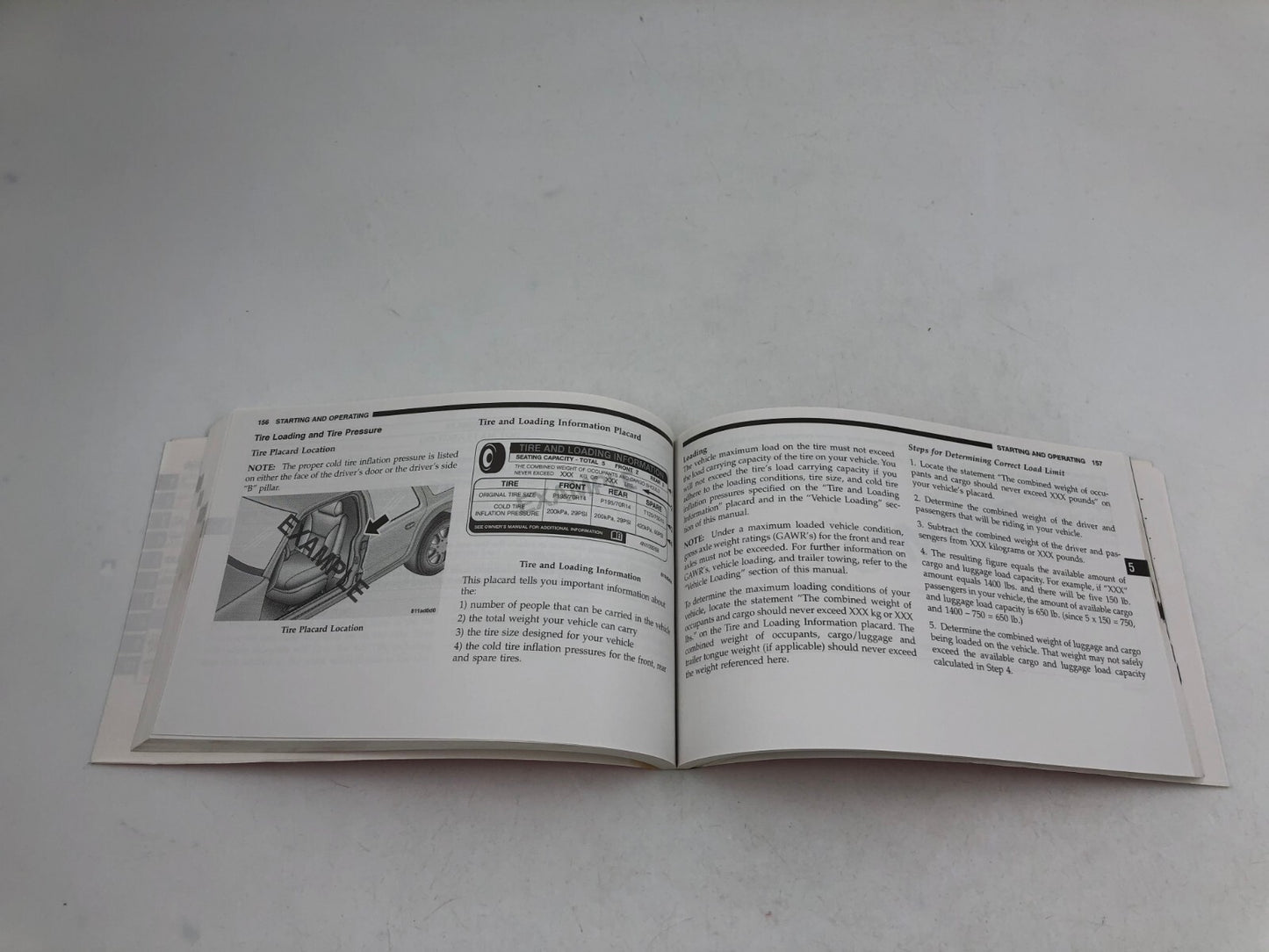 2006 Dodge Stratus Sedan Owners Manual Set with Case OEM C01B55050