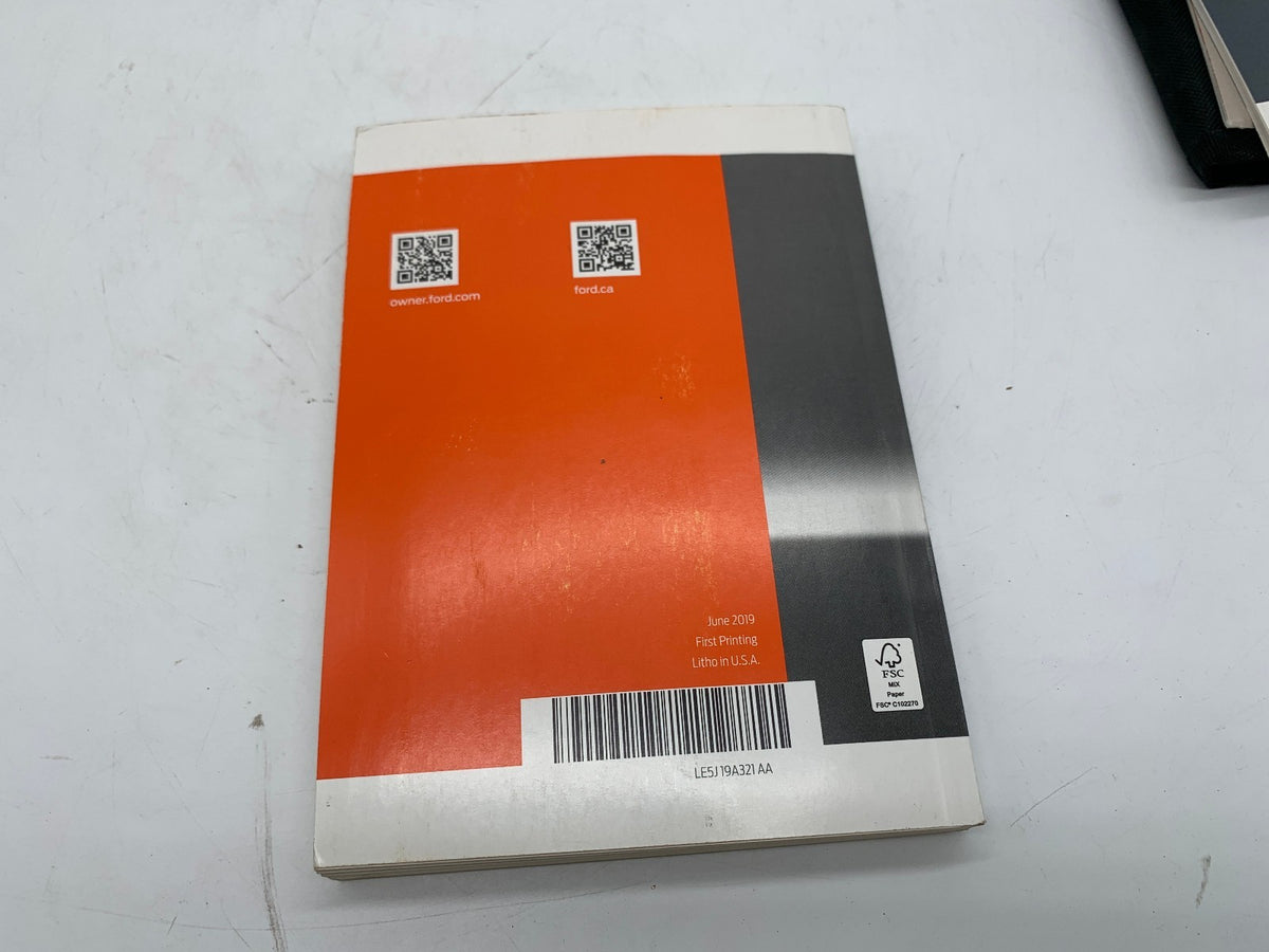 2020 Ford Fusion Owners Manual OEM R01B13013
