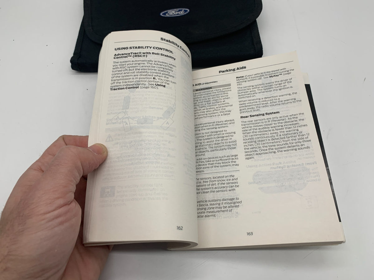 2013 Ford Escape Owners Manual Set with Case OEM A02B50021