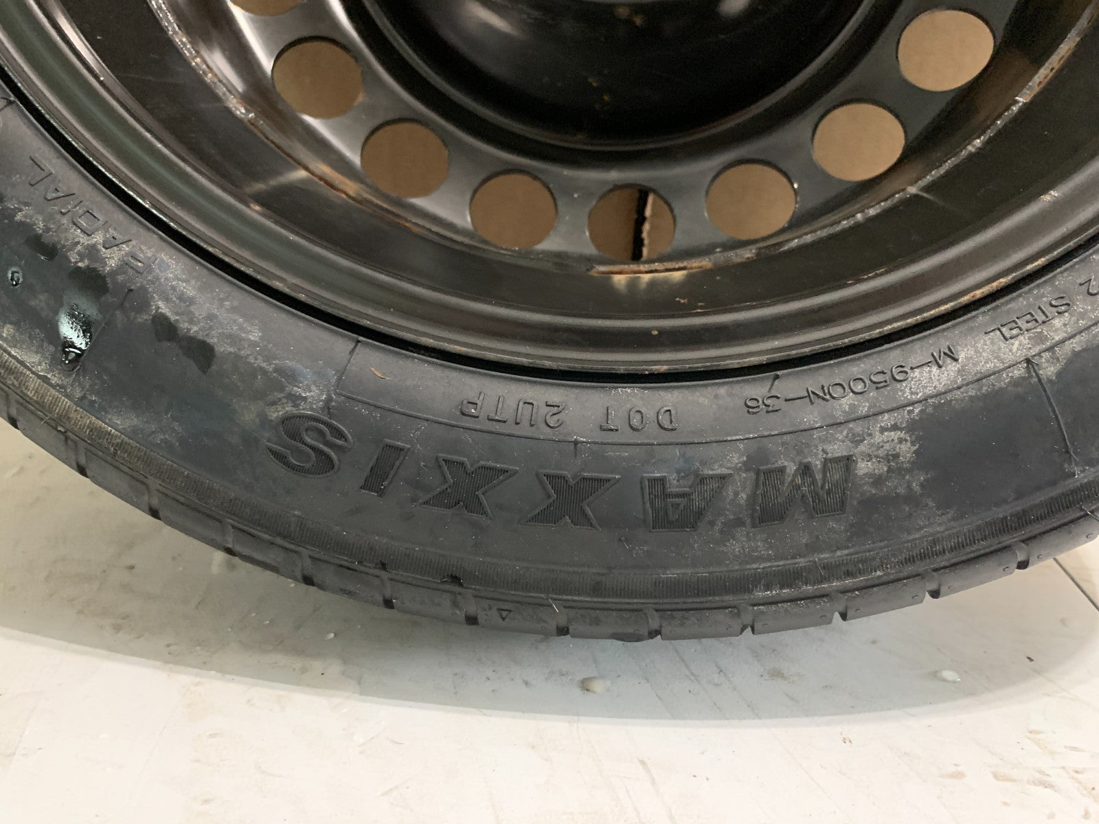 2016-2022 Chevrolet Malibu 16" Spare Tire Compact Donut T125/80R16