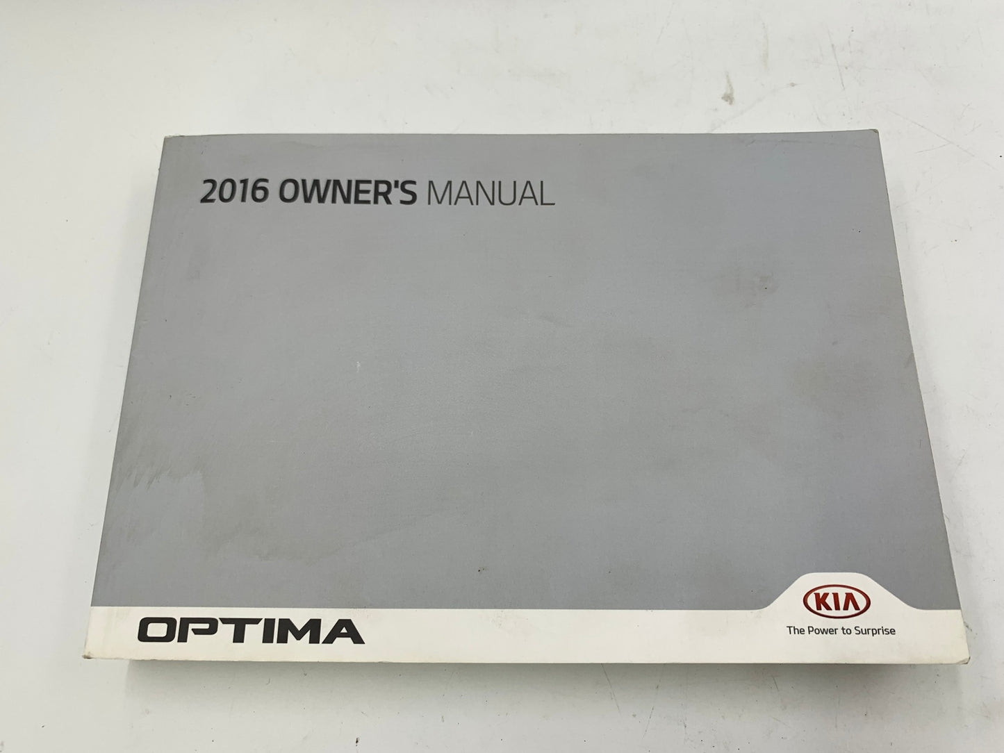 2016 Kia Optima Sedan Owners Manual with Case OEM D01B64004