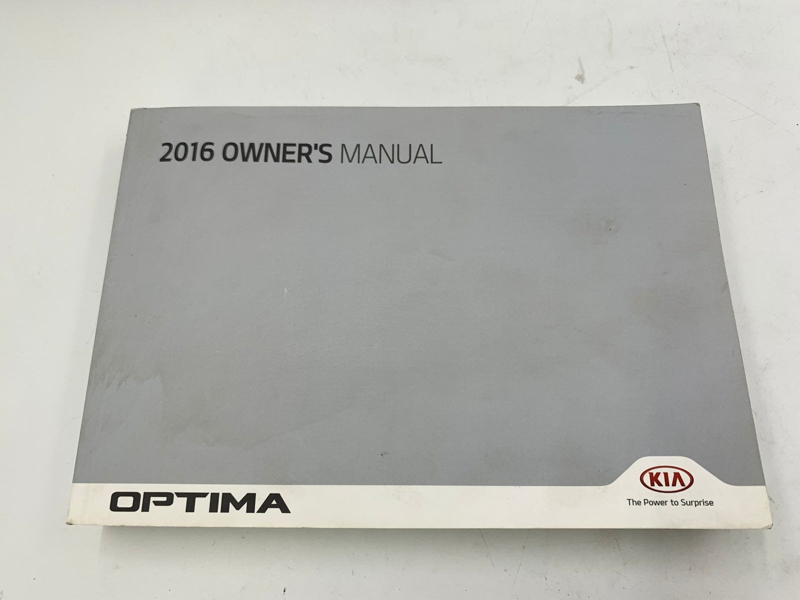 2016 Kia Optima Sedan Owners Manual with Case OEM D01B64004