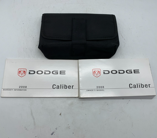 2008 Dodge Caliber Owners Manual Set with Case OEM B01B11005