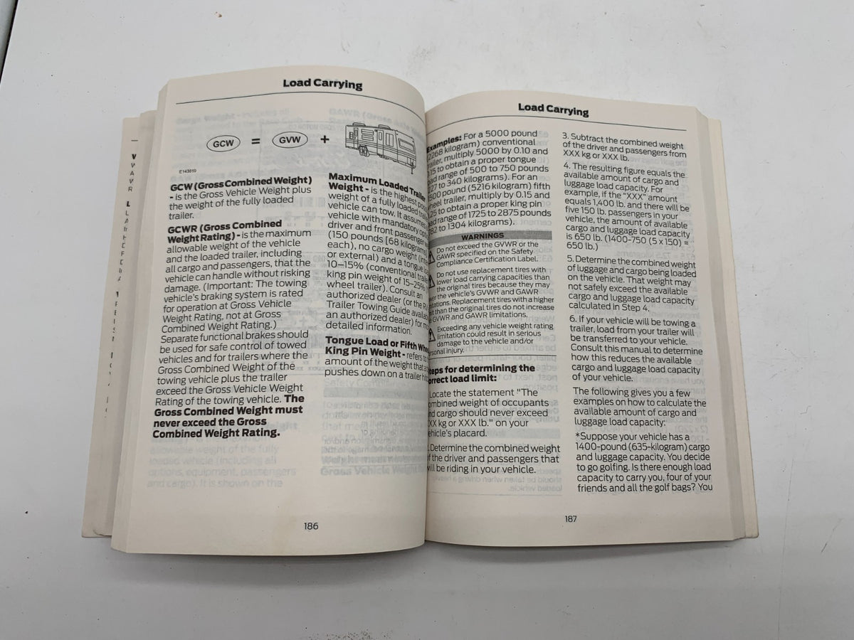 2013 Ford Escape Owners Manual Set OEM R01B18013