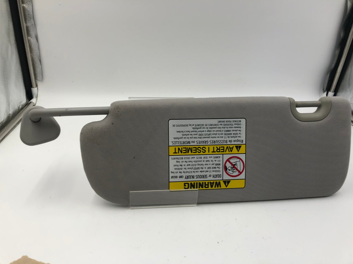 2013-2019 Hyundai Santa Fe Passenger Sun Visor Gray Illuminated OEM C03B23050