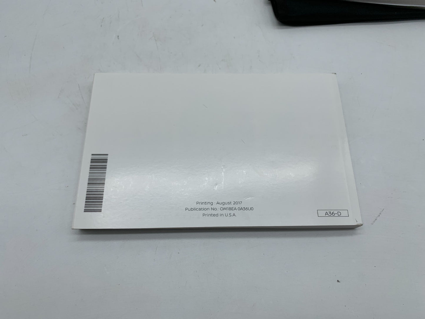 2018 Nissan Maxima Owners Manual Set with Case OEM B03B08011