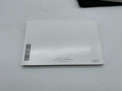 2018 Nissan Maxima Owners Manual Set with Case OEM B03B08011