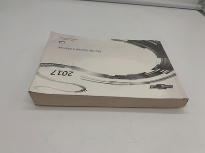 2017 Chevrolet Malibu Owners Manual OEM A02B56048