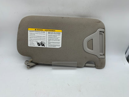 2013-2019 Nissan Sentra Driver Sun Visor Gray OEM D03B16008