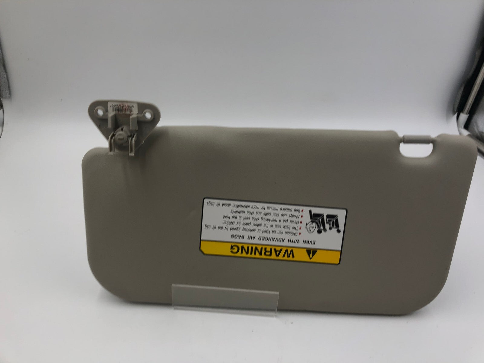 2014-2019 Mitsubishi Mirage Passenger Sun Visor Gray OEM C01B32026