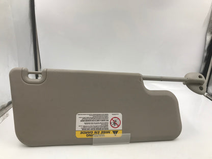 2009-2012 Dodge Ram 2500 Driver Sun Visor Sunvisor Gray OEM D03B58002
