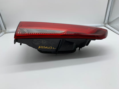 2017-2018 Kia Forte Driver Side Lid Mounted Tail Light Taillight OEM B03B55004