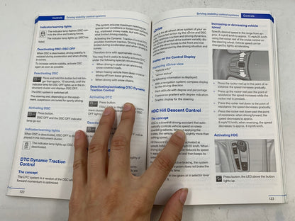 2013 BMW X3 Owners Manual Set with Case OEM C03B50010