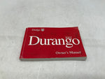 2002 Dodge Durango Owners Manual Handbook OEM H04B32014